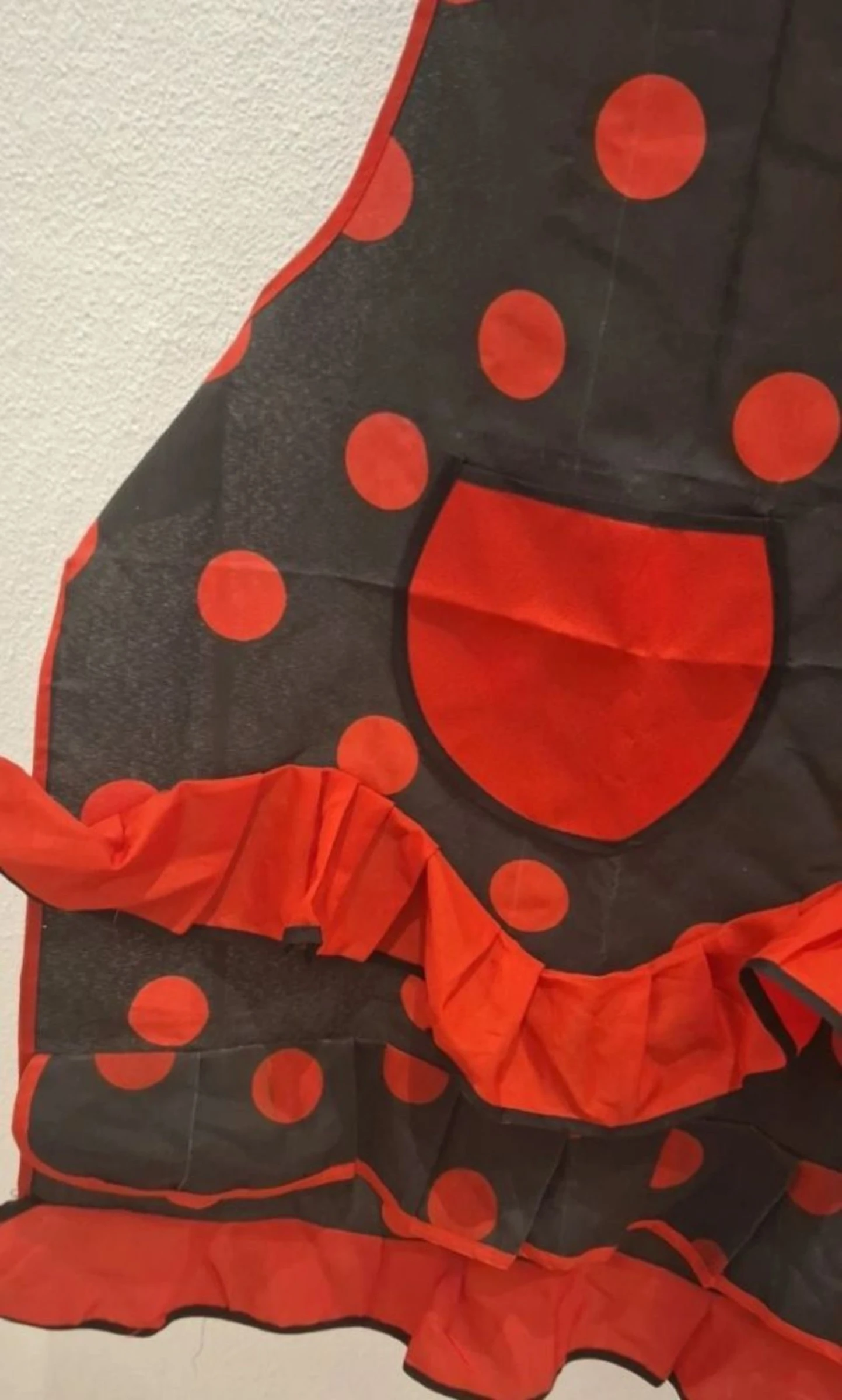 Flamenco Apron with Ruffles and Polka Dots (Fair/Kitchen) Y2K Edition Limited – photo 3